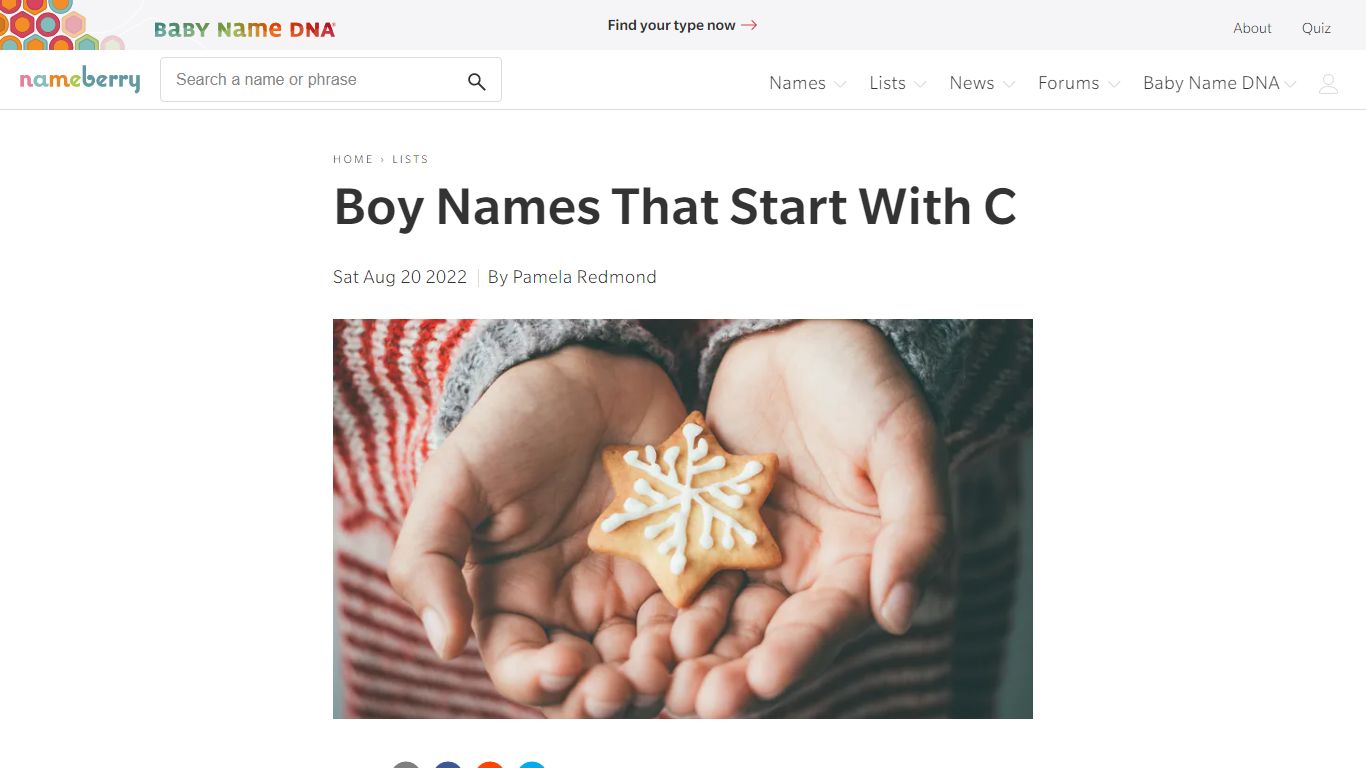 Boy Names That Start With C | Nameberry